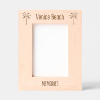 Venice Beach Florida Laser Gegraveerde lijst Lijstjes