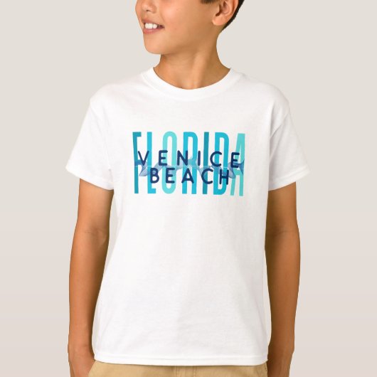 Venice Beach Florida (Ocean Waves) T-shirt (Voorkant)