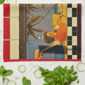 VENICE BEACH KITSCH Kitchen Towel Theedoek (Gevouwen)