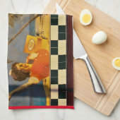 VENICE BEACH KITSCH Kitchen Towel Theedoek (Quarter Fold)