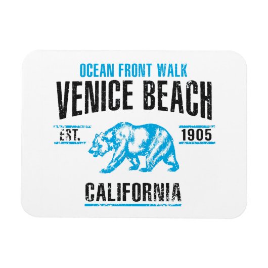 Venice Beach Magneet (Horizontaal)