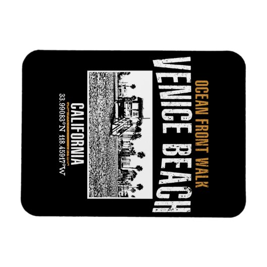 Venice Beach Magneet (Horizontaal)