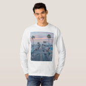 Venice Beach met lange mouwen T-shirt (Voorkant volledig)