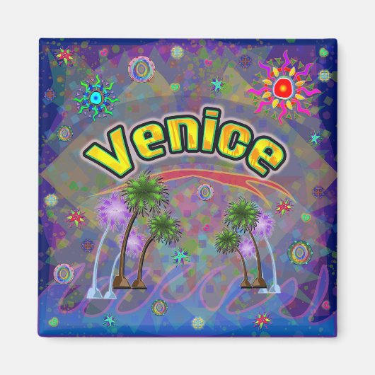 Venice Beach Noble Voyage Magnet (Voorkant)
