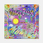 Venice Beach Nu Era Magnet (Voorkant)