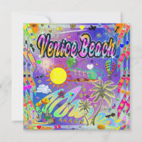 Venice Beach Nu Era T-shirt Kaart