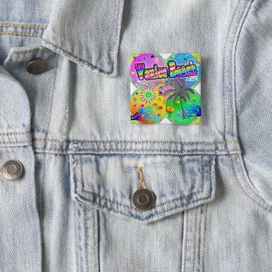 Venice Beach Quadro Seasons Button (In situ)