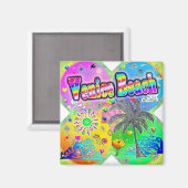 Venice Beach Quadro Seasons Magnet (Voorkant / Achterkant)