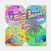 Venice Beach Quadro Seasons Magnet (Voorkant)