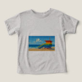 Venice Beach Rainbow Lifeguard Stand (Design voorkant)