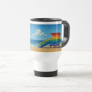 Venice Beach Rainbow Lifeguard Stand Reisbeker