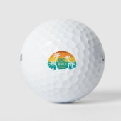 Venice Beach Retro Golfballen (Voorkant)