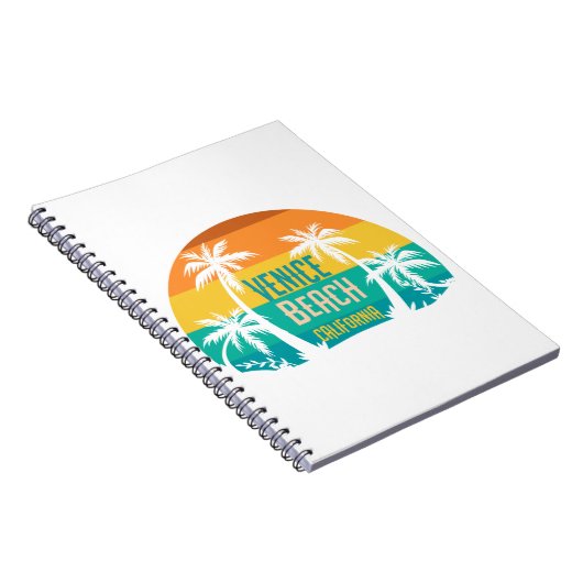 Venice Beach Retro Notitieboek (Rechterzijde)