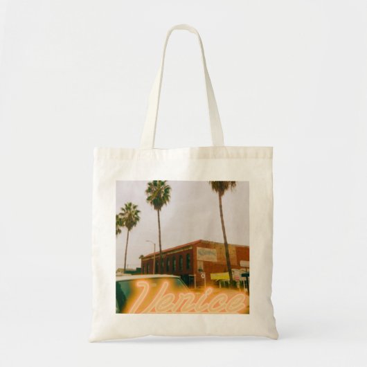 Venice Beach Retro Print Tote Bag (Voorkant)