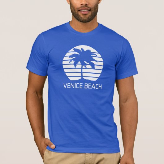 Venice Beach Retro T-shirt (Voorkant)