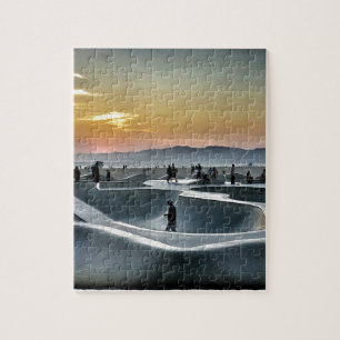 Venice Beach Skateboard Park Legpuzzel