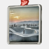 Venice Beach Skateboard Park Metalen Ornament (Links)