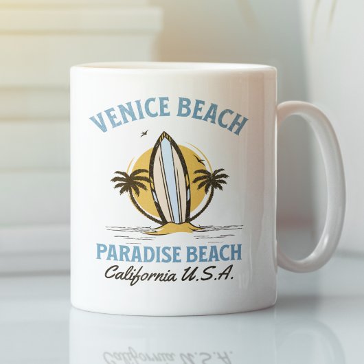 Venice Beach Skyline – LA Coastal Paradise Koffiemok