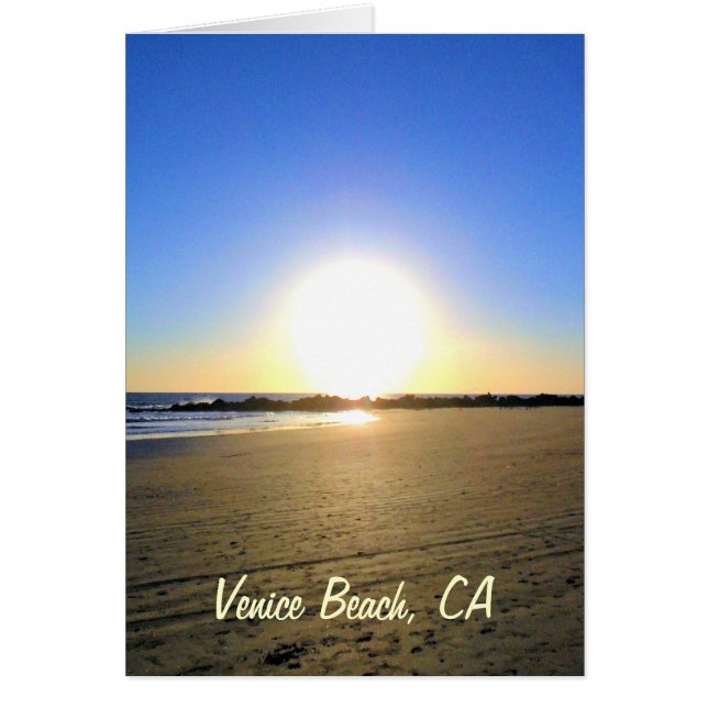 Venice Beach Sunset (Voorkant)