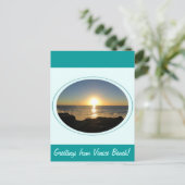 Venice Beach Sunset 2 Briefkaart (Staand voorkant)