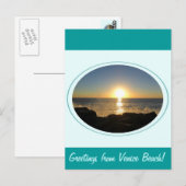 Venice Beach Sunset 2 Briefkaart (Voorkant / Achterkant)