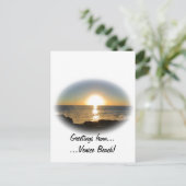 Venice Beach Sunset 2 Briefkaart (Staand voorkant)