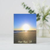 Venice Beach Sunset Briefkaart (Staand voorkant)