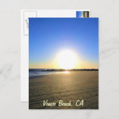Venice Beach Sunset Briefkaart (Voorkant / Achterkant)