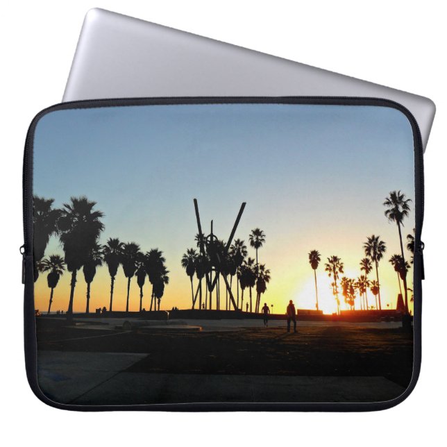Venice Beach Sunset Laptop Sleeve (Voorkant)
