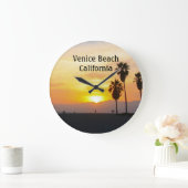 Venice Beach Sunset Palms Grote Klok (Huis)