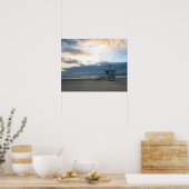 Venice Beach sunset Poster (Keuken)