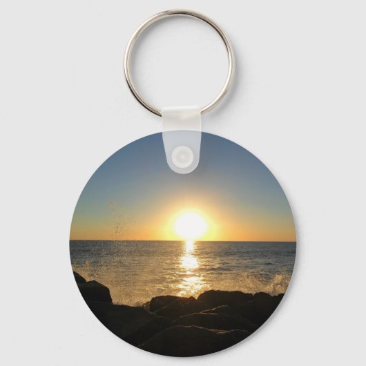 Venice Beach Sunset Sleutelhanger (Voorkant)