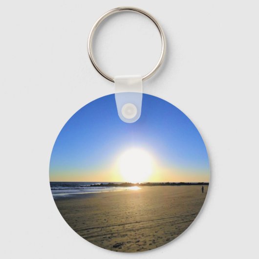 Venice Beach Sunset Sleutelhanger (Voorkant)