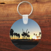 Venice Beach Sunset Sleutelhanger (Voorkant)