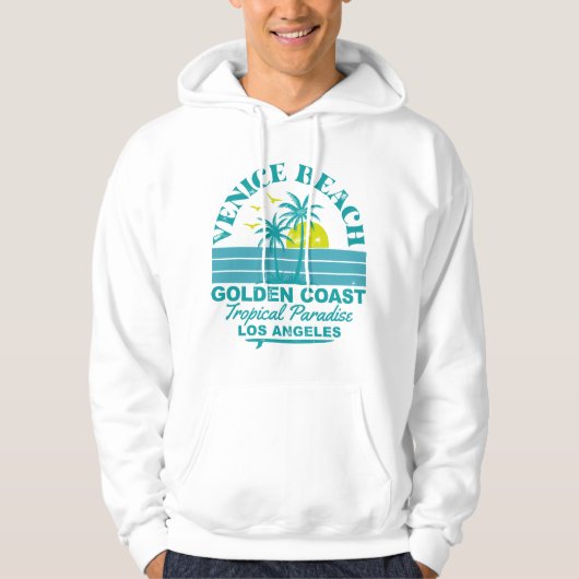 Venice Beach Sunset - Tropisch paradijs Hoodie (Voorkant)