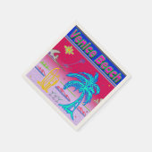 "Venice Beach" Surfer Napkins Servet (Hoek)