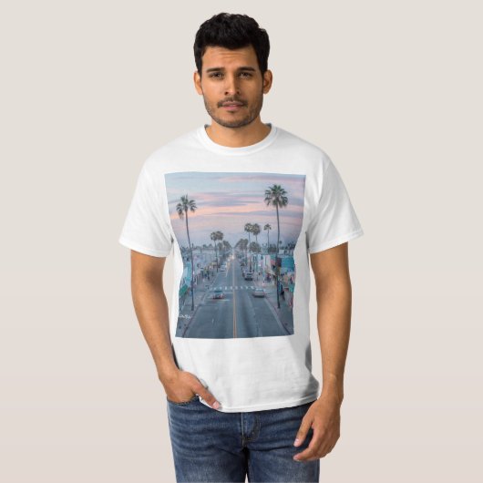 Venice Beach T-shirt (Voorkant volledig)
