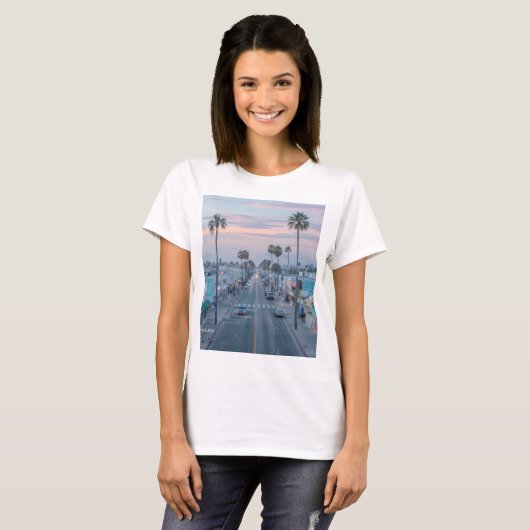 Venice Beach T-shirt (Voorkant volledig)