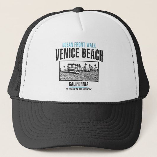Venice Beach Trucker Pet (Voorkant)