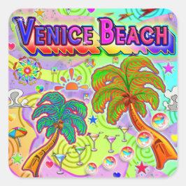 Venice Beach Vacation Target Sticker