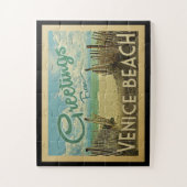 Venice Beach Vintage Reis Legpuzzel (Verticaal)