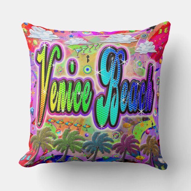 Venice Beach Vista Express Kussen (Voorkant)