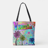 Venice Beach Vivid Romance Canvas tas (Achterkant)