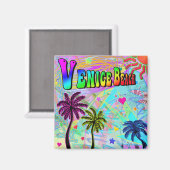 Venice Beach Vivid Romance Magnet (Voorkant / Achterkant)