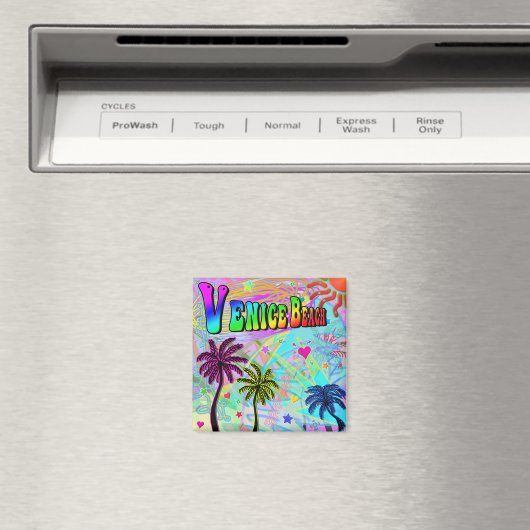 Venice Beach Vivid Romance Magnet (Insitu (Vaatwasser))