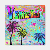 Venice Beach Vivid Romance Magnet (Voorkant)