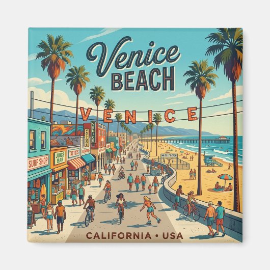 Venice Beach VS Magneet (Voorkant)