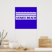 Venice Beach Waves Poster (Keuken)