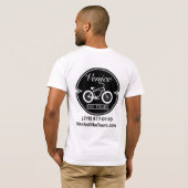 Venice Bike Tours T-shirt (Achterkant volledig)