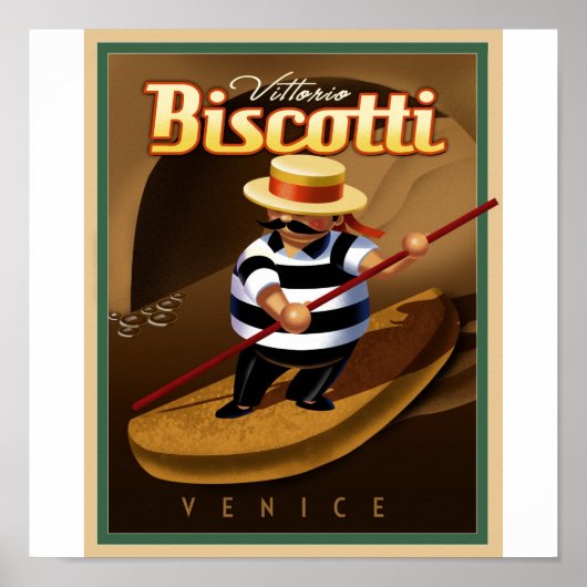 Venice Biscotti Poster (Voorkant)